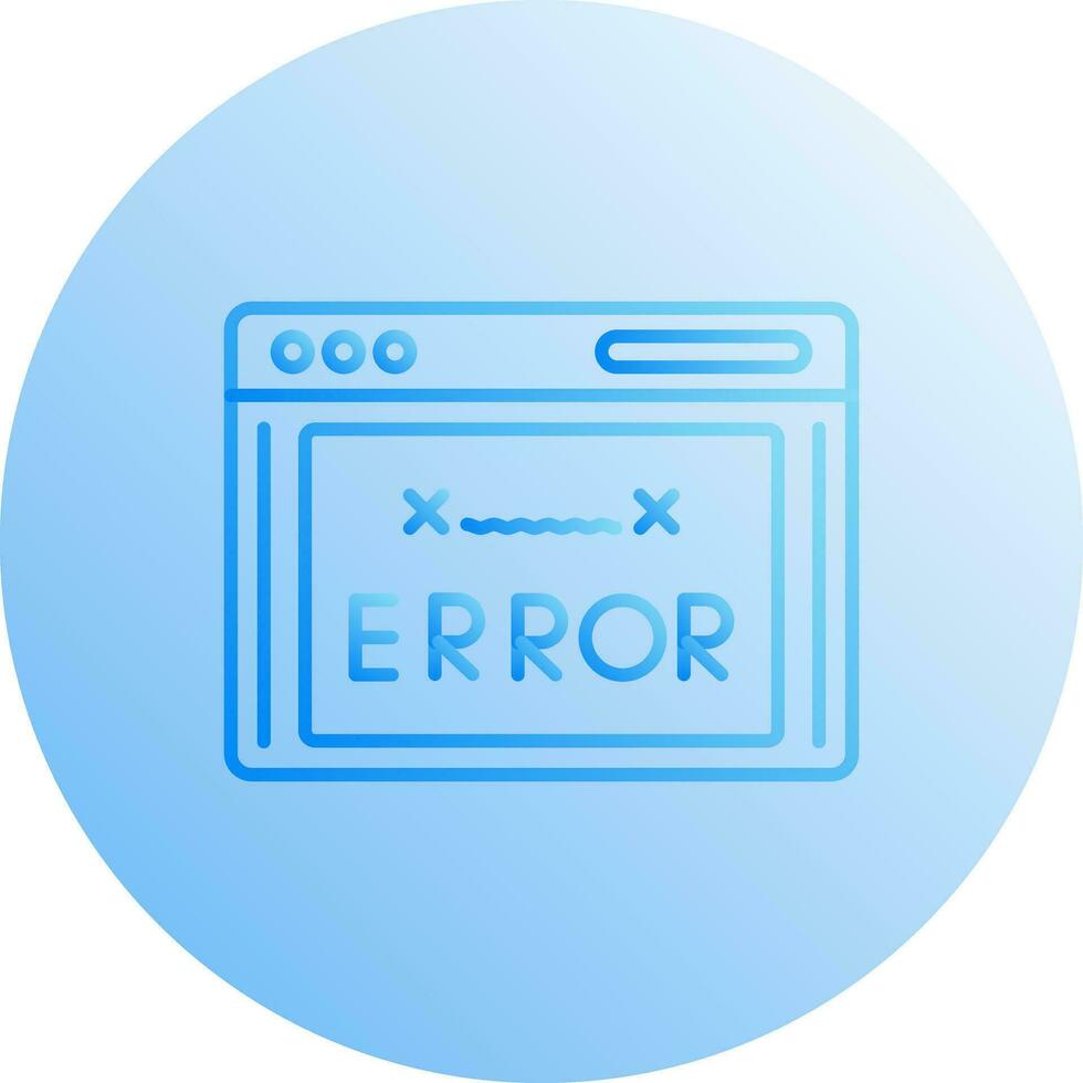 Error Code Vector Icon