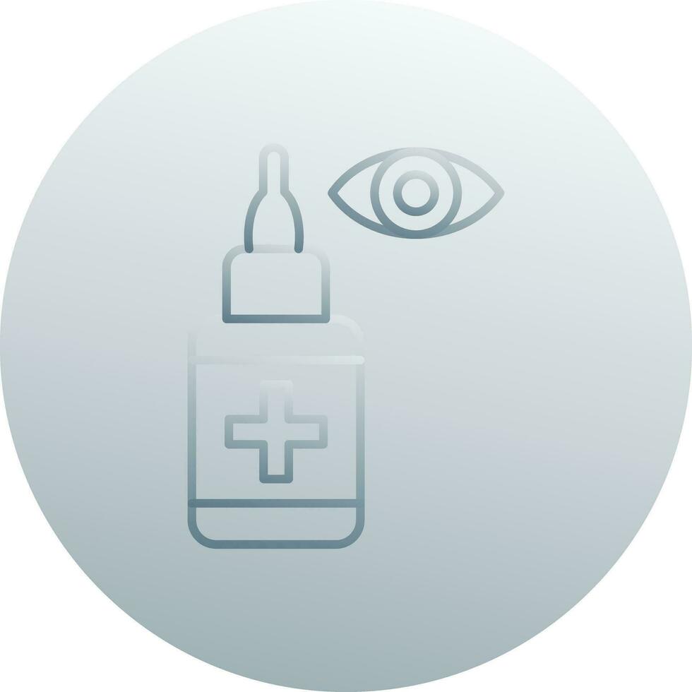 Eye Drop Vector Icon