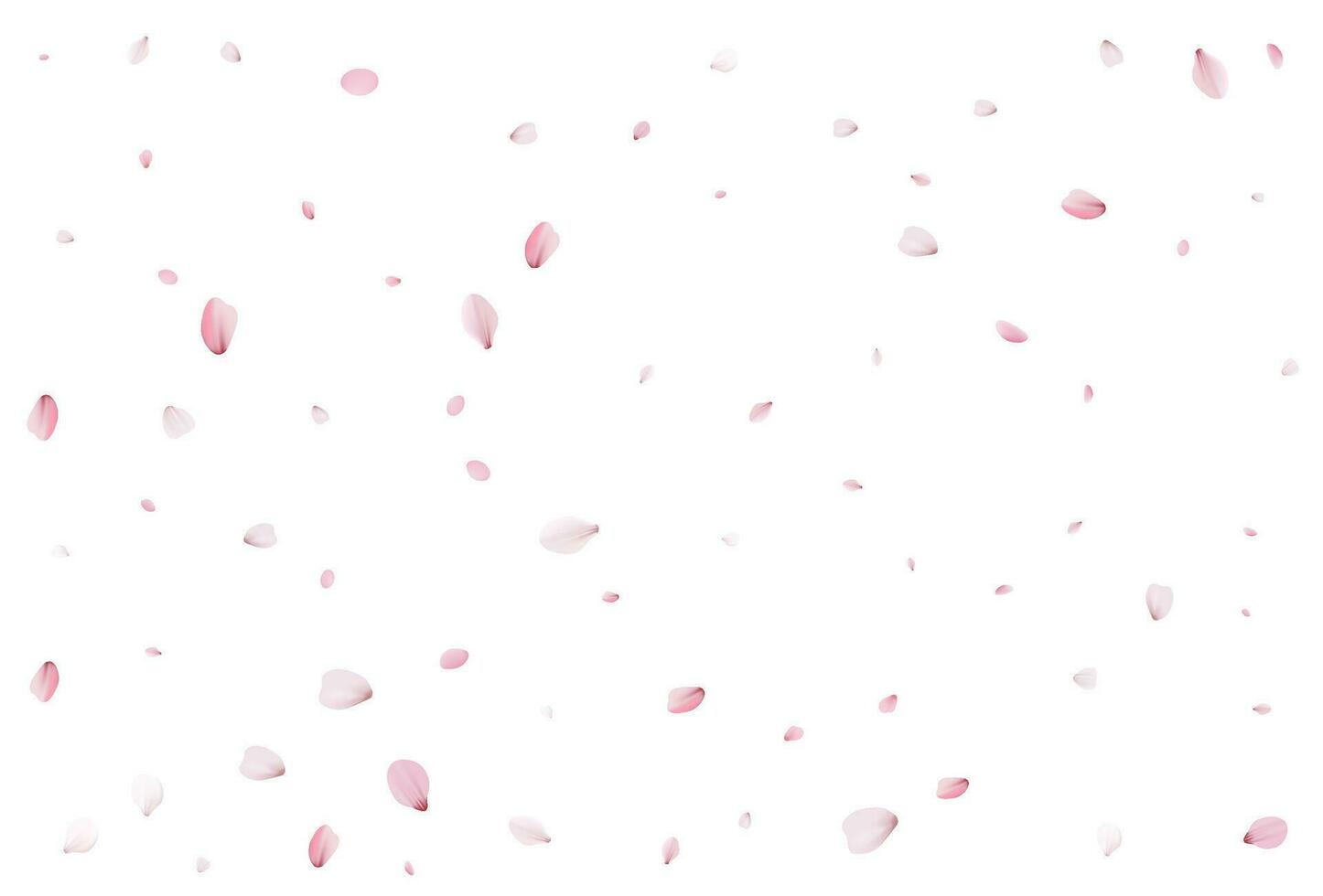 Romantic sakura background. Vector illustration.