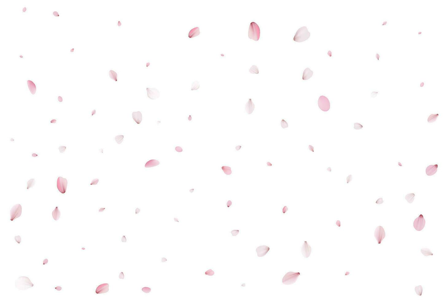 Romantic sakura background. Vector illustration.