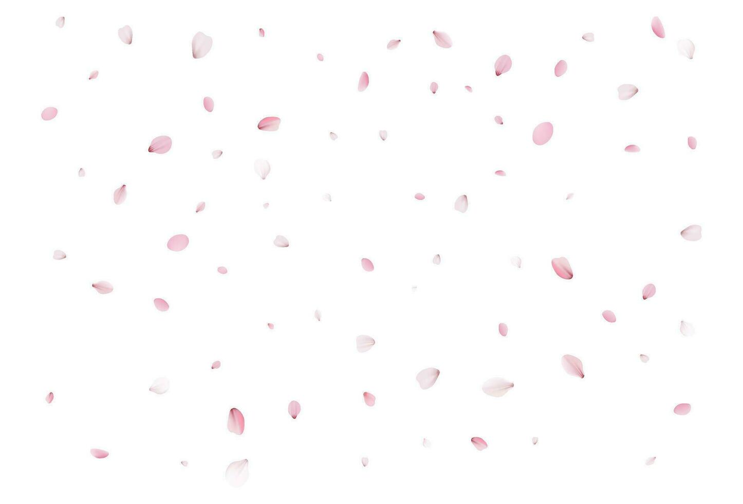 Romantic sakura background. Vector illustration.