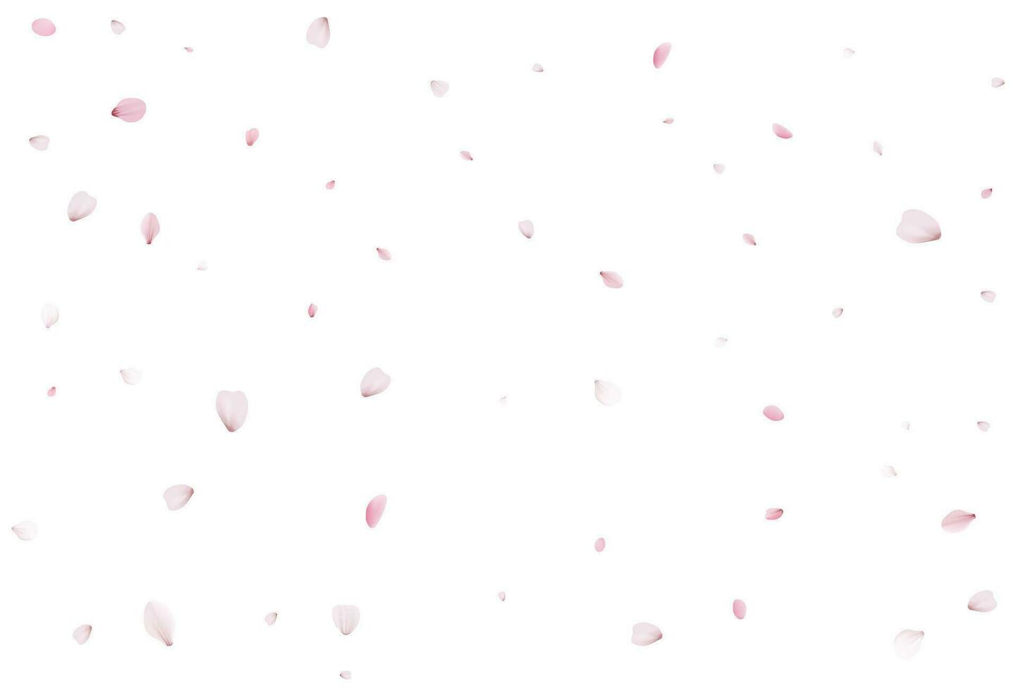 Romantic sakura background. Vector illustration.