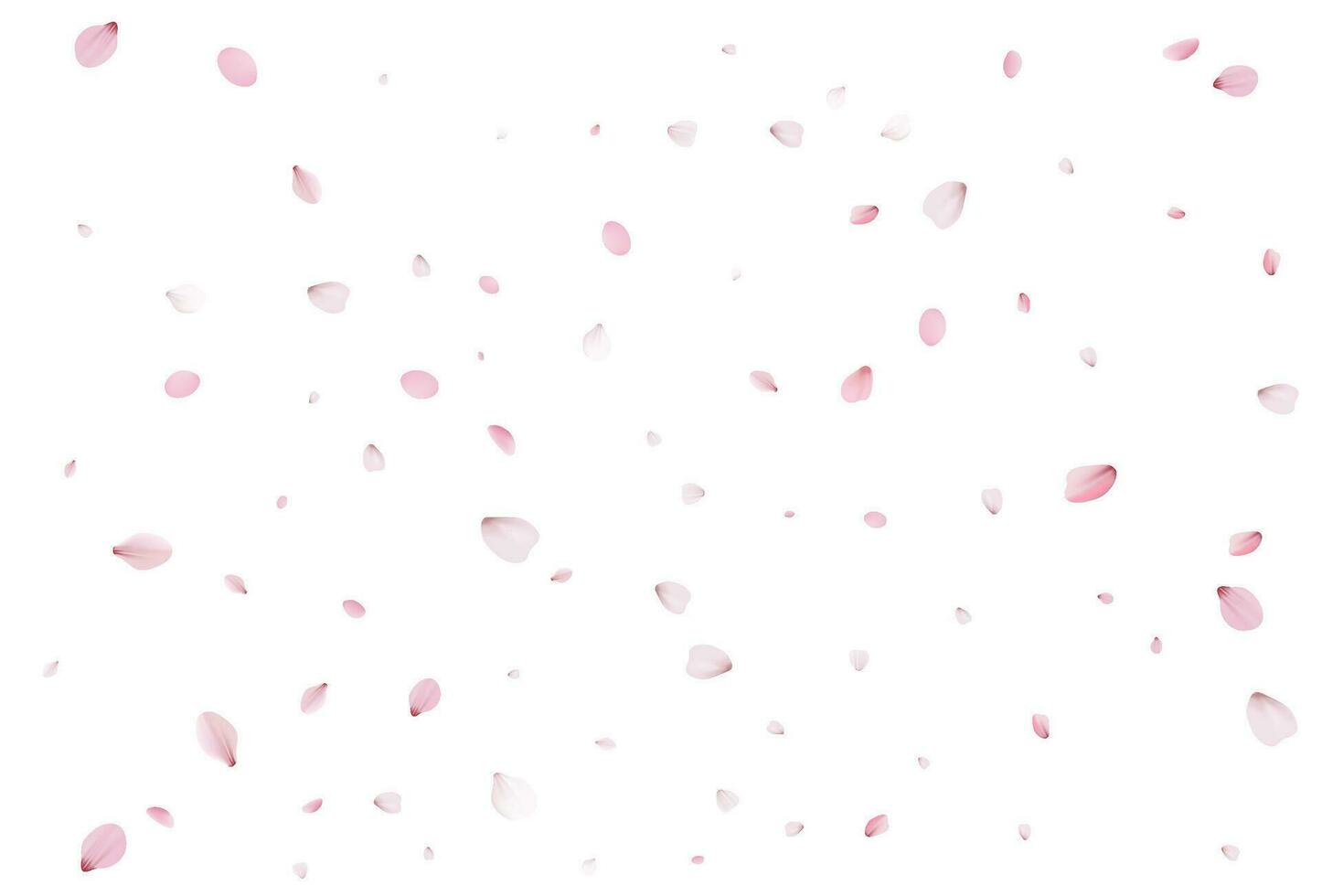 Romantic sakura background. Vector illustration.