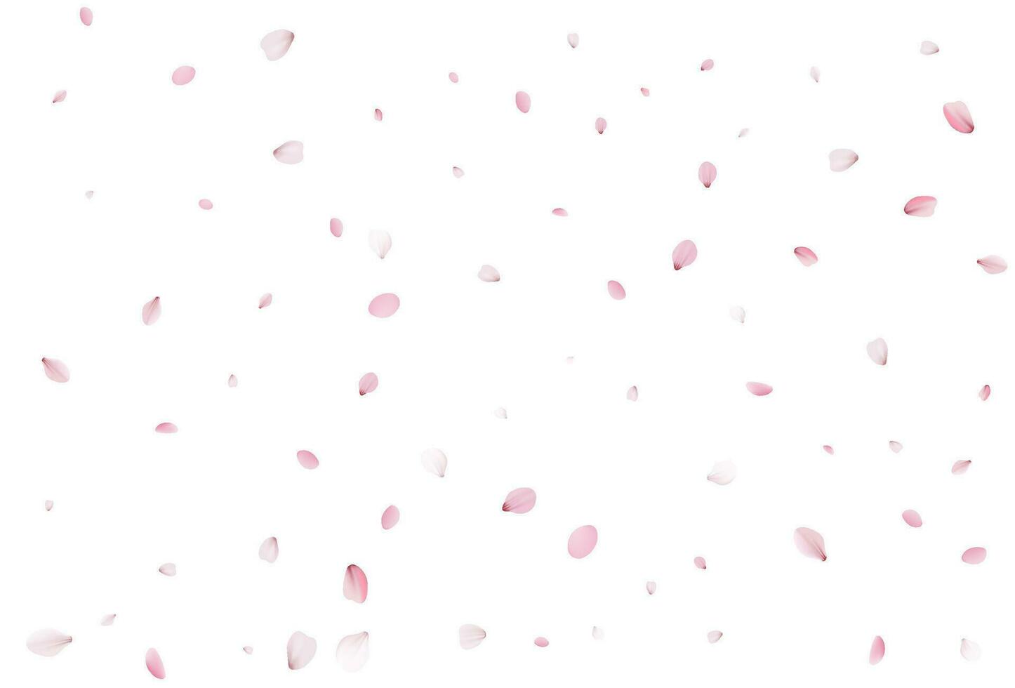 Romantic sakura background. Vector illustration.