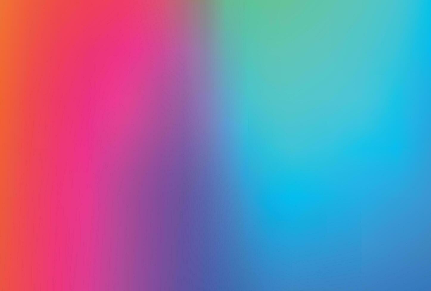 Smooth and blurry colorful gradient mesh background. Modern bright rainbow colors. Easy editable soft colored vector banner template