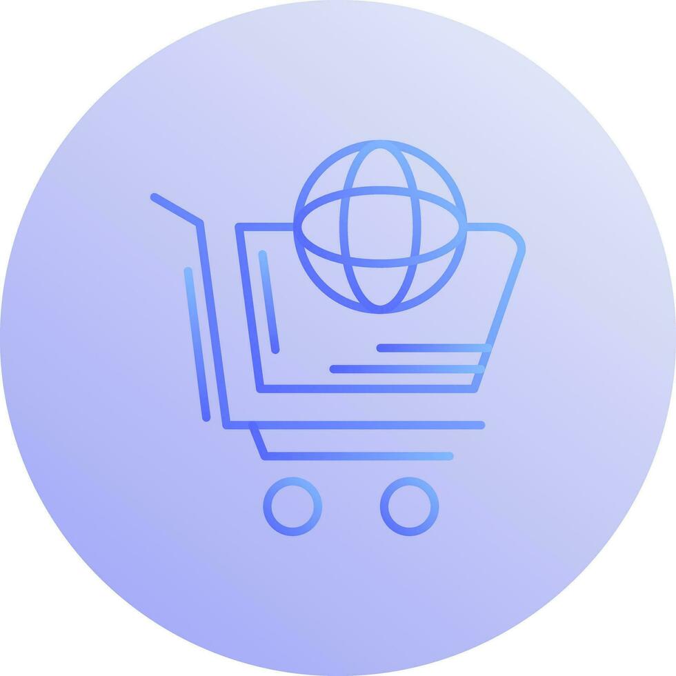 World Shopping Vector Icon