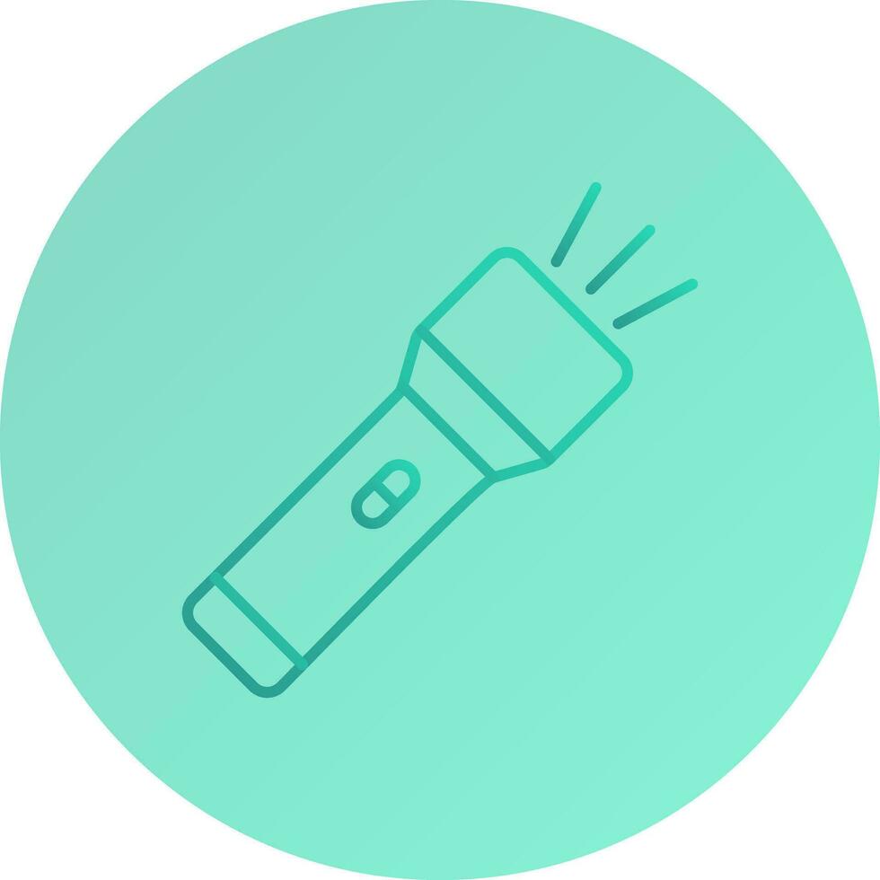 Flashlight Vector Icon