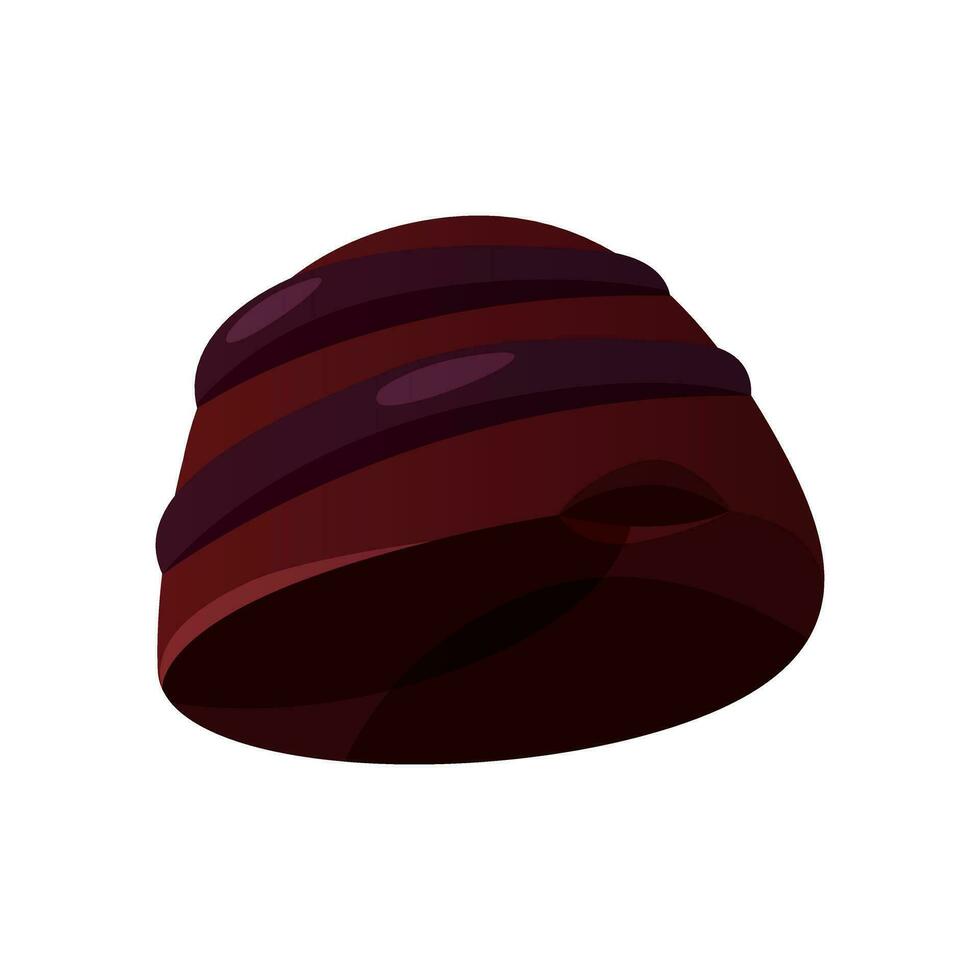 Dark, brown circle chocolate candy. Assorted sweets with praline, cocoa topping, dark bitter. Candies bonbon in different shapes. Milk sweet dessert, cooking ingredient for confectionery shop. vector
