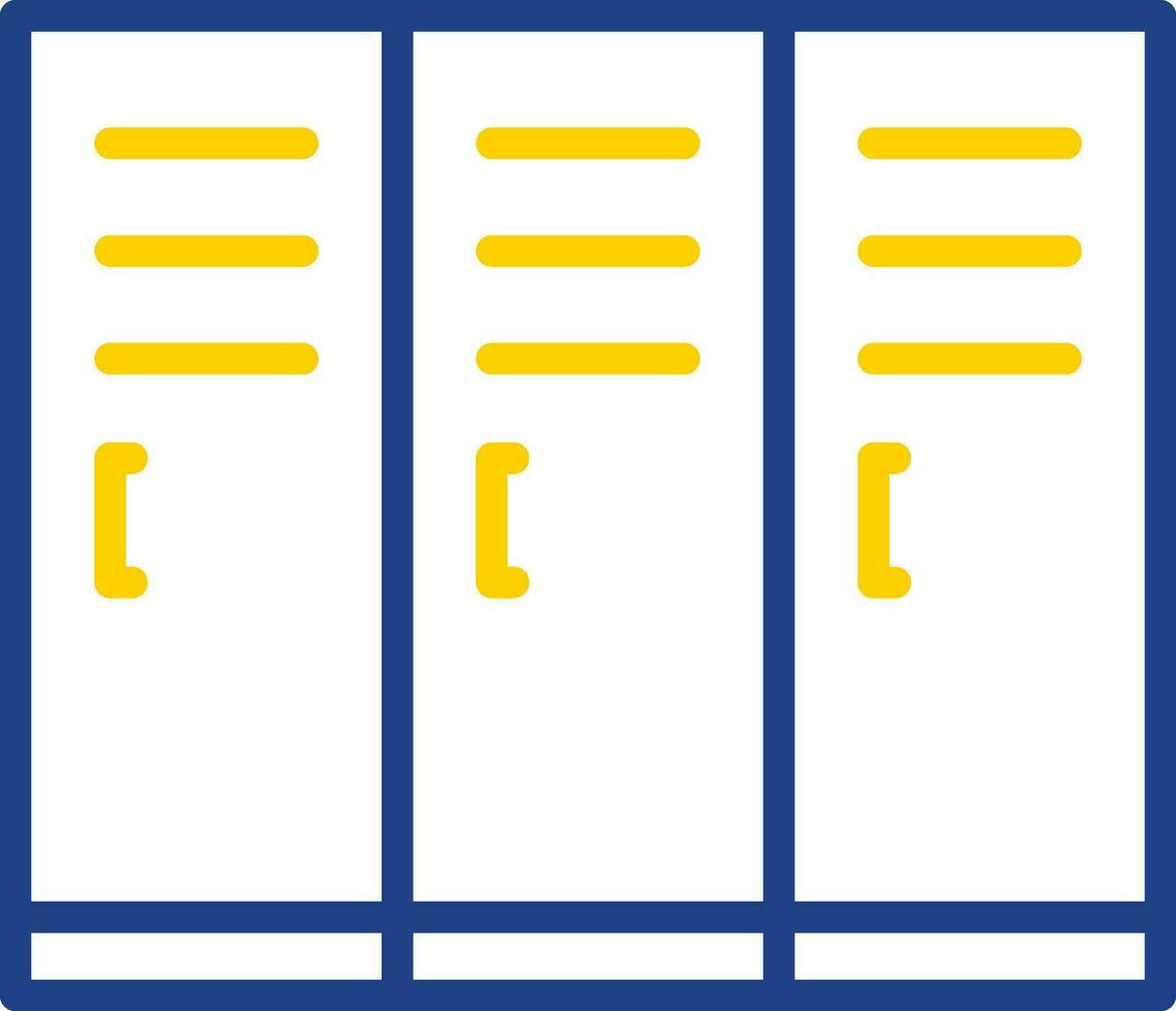 Locker Vector Icon Design