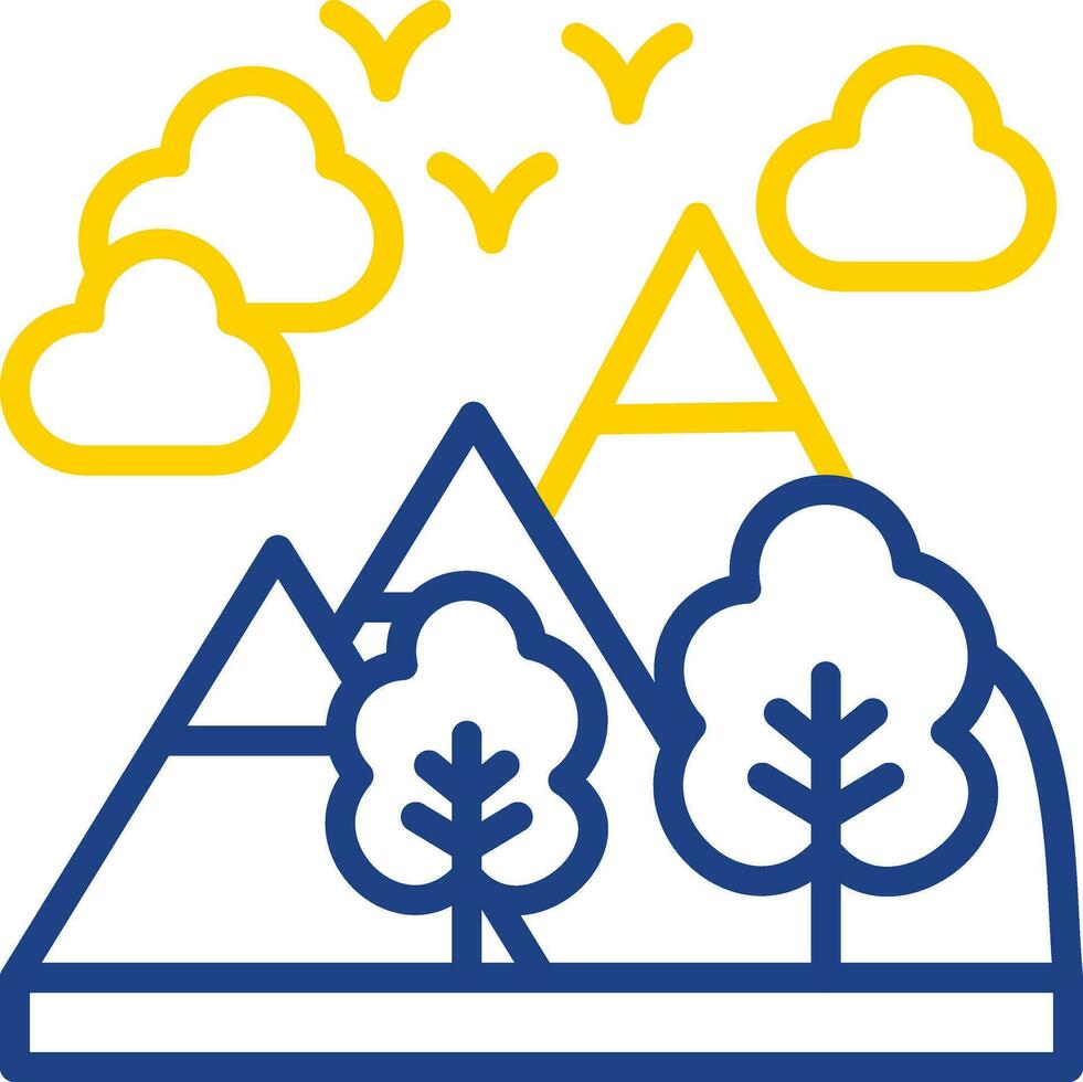 Alps Vector Icon Design