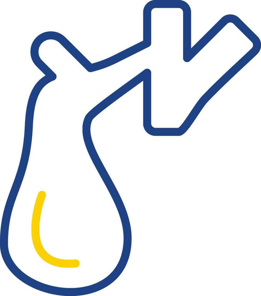 Gallbladder Vector Icon Design