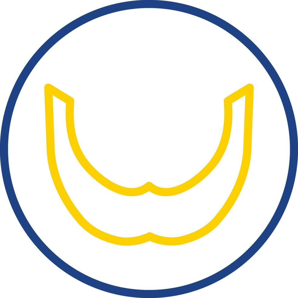 Beard Vector Icon Design