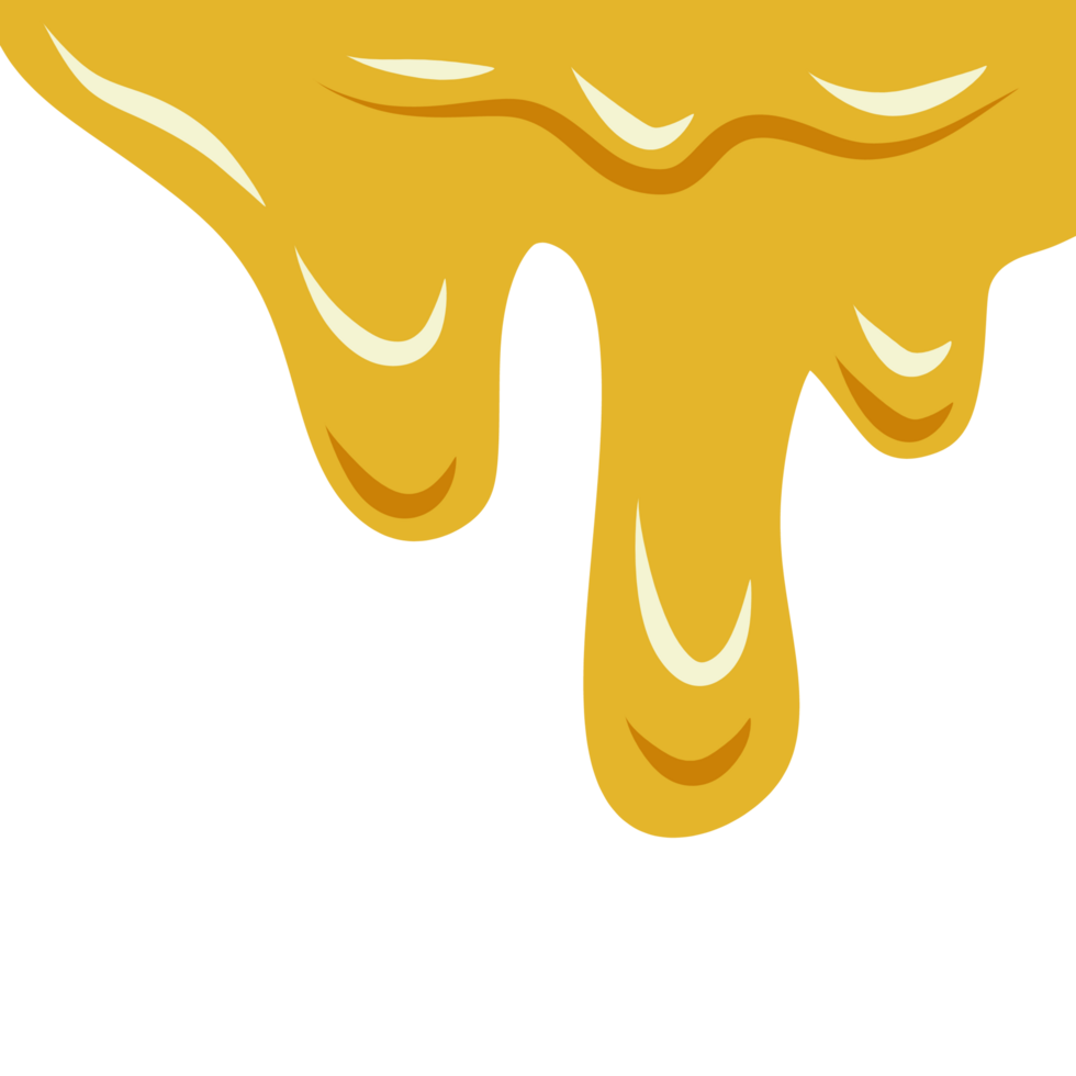 Dripping honey liquid png