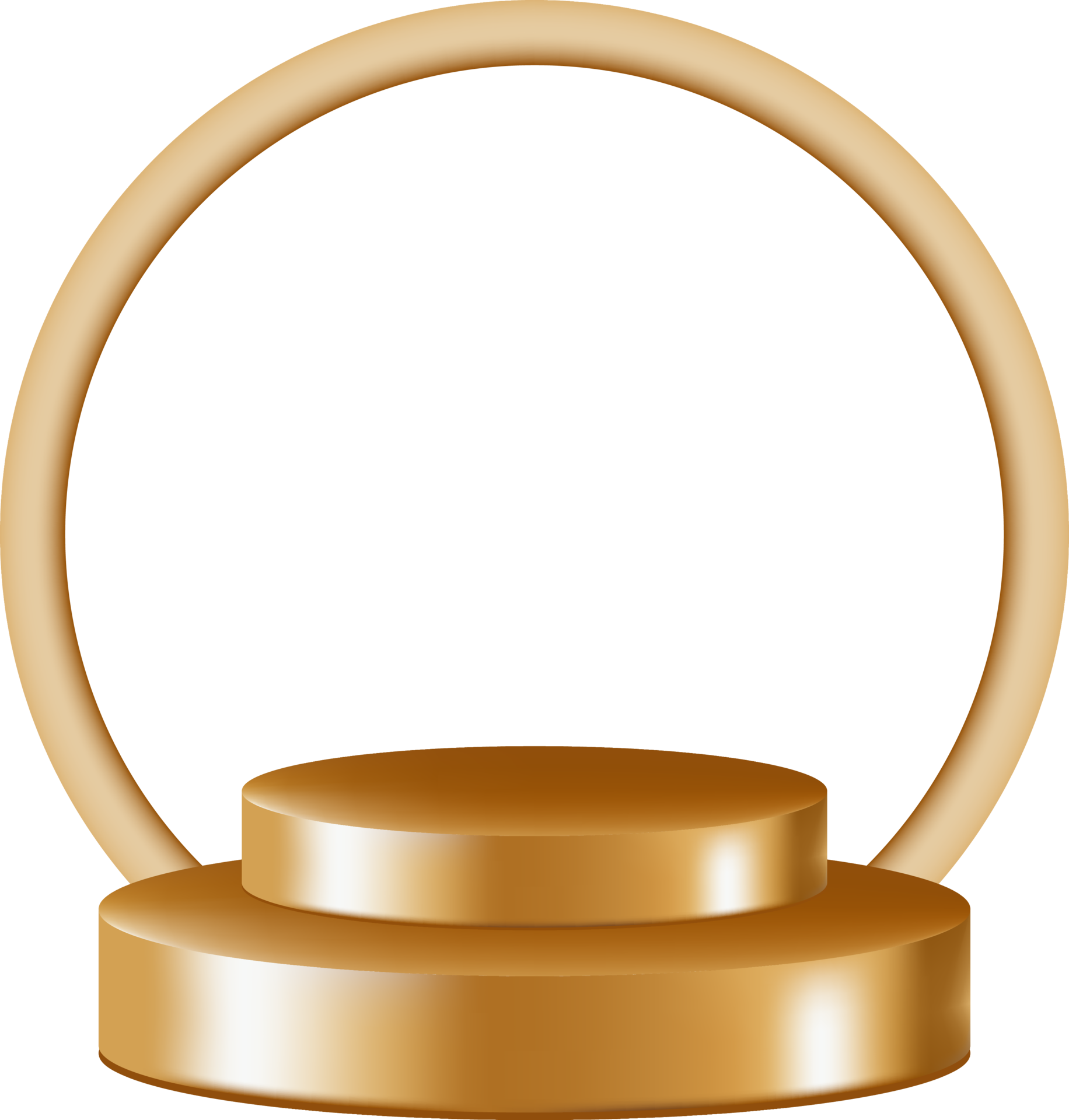 3d gold podium display background for displaying a variety of products