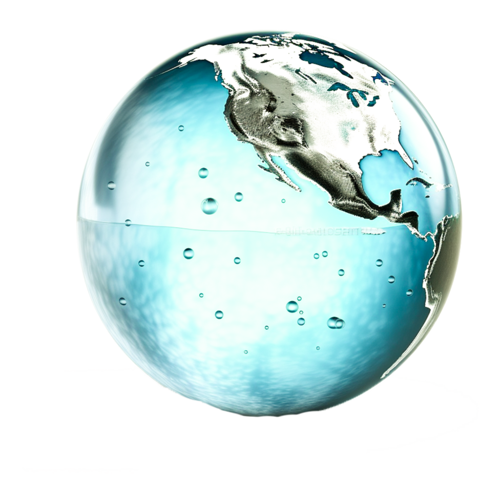 Earth. Globe isolated on transparent png
