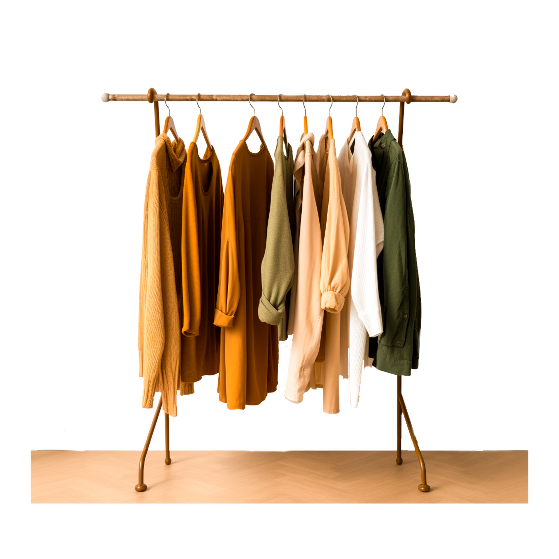 Clothes Hanger Floor Clothes Horse Clothing Wardrobe Generative Ai