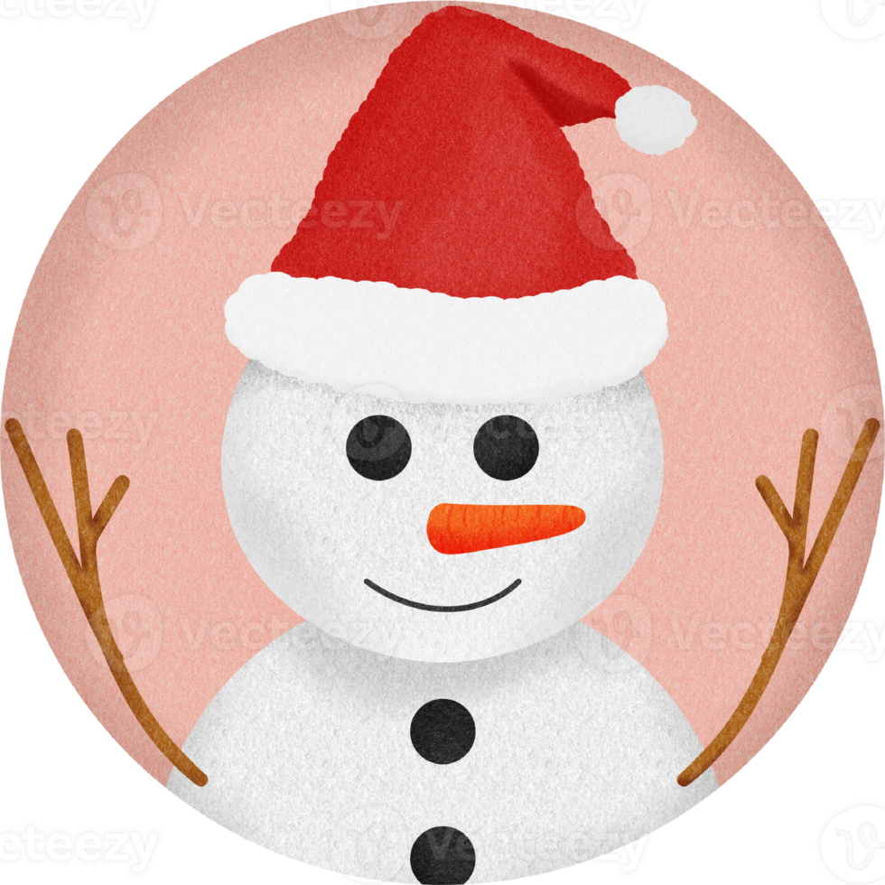 Lovely snow man png