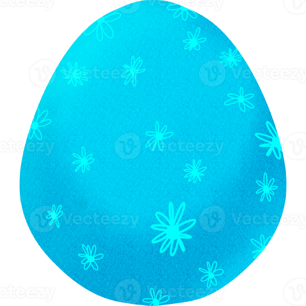 Lovely blue egg for Ester egg png