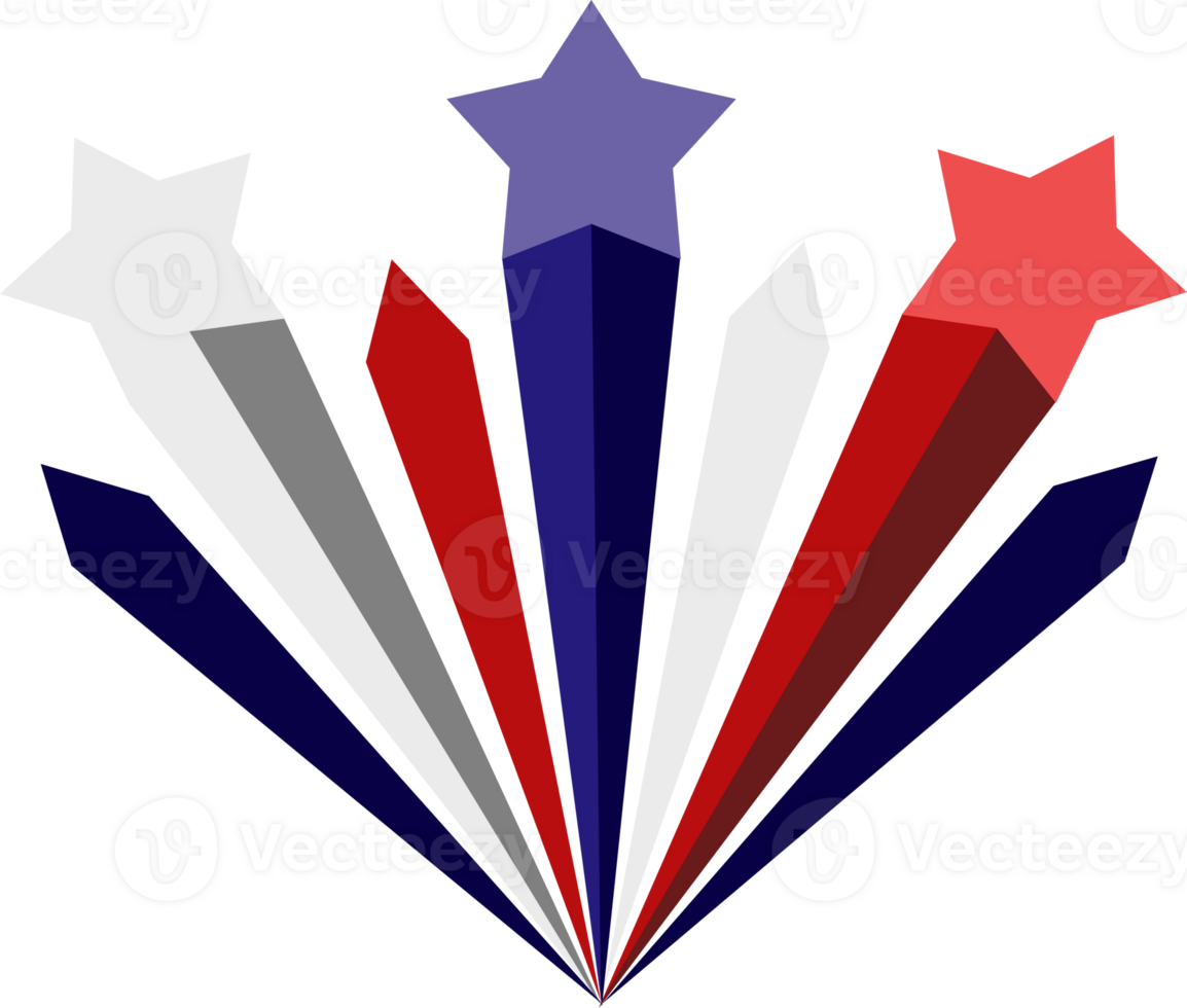 USA important day element png