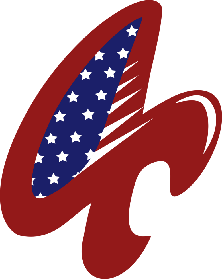 USA important day element png