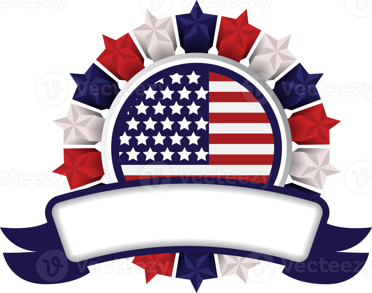 USA important day element png