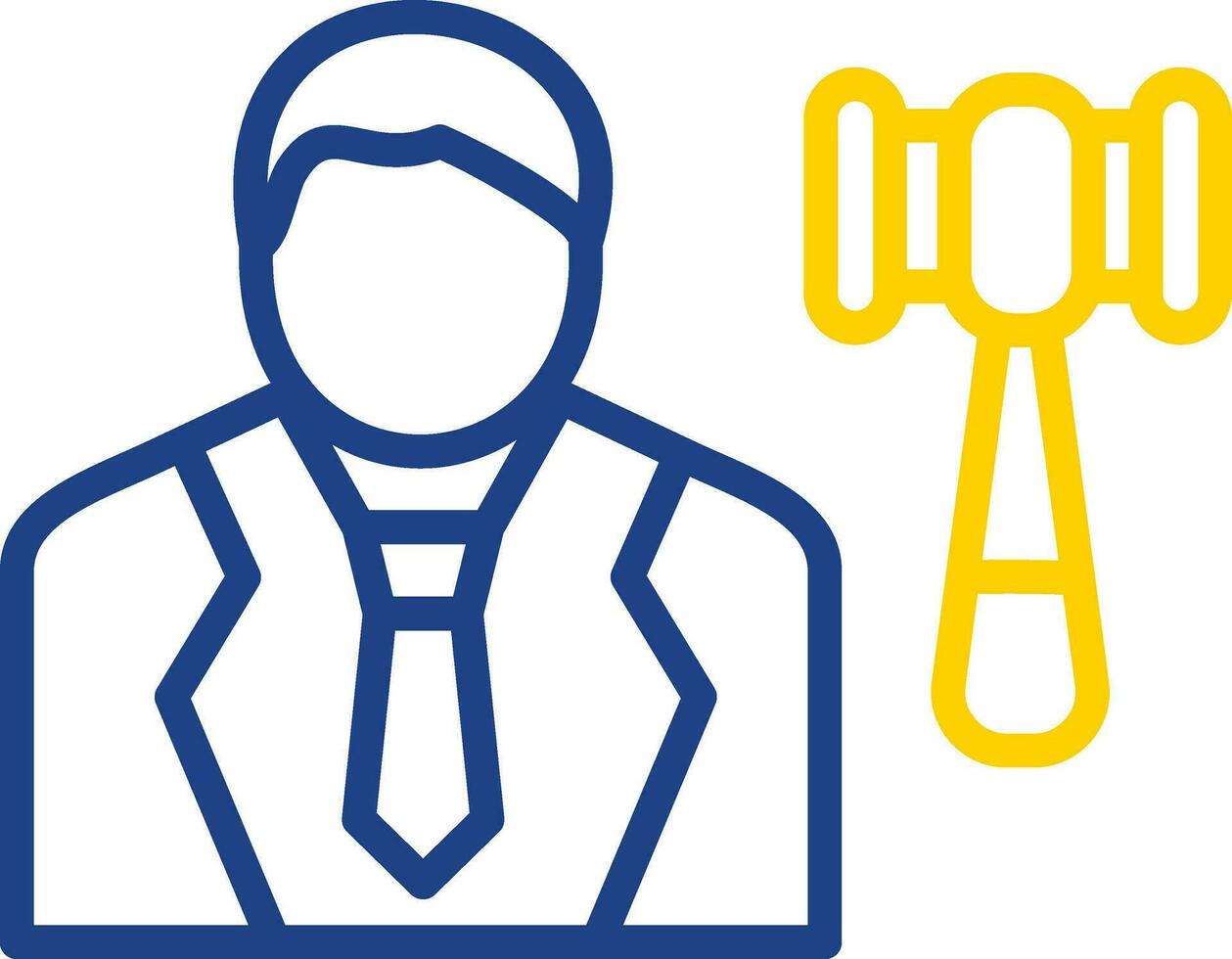 Advocate Vector Icon Design