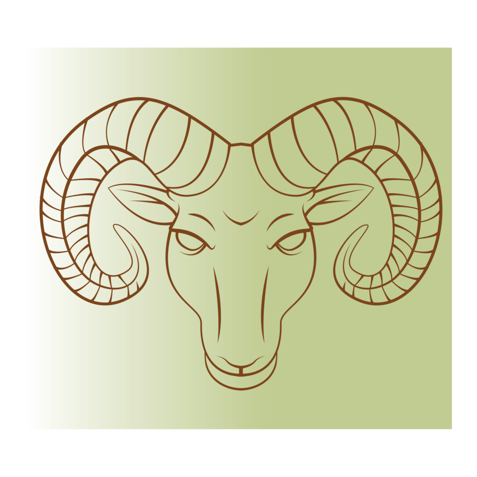 Goat's Face on Eid ul Adha png