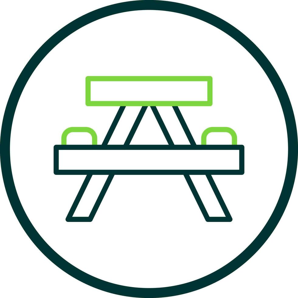 Bench Vector Icon Design