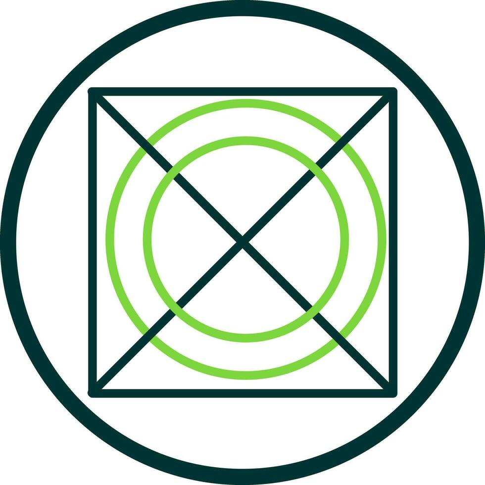 Do not tumble dry Vector Icon Design