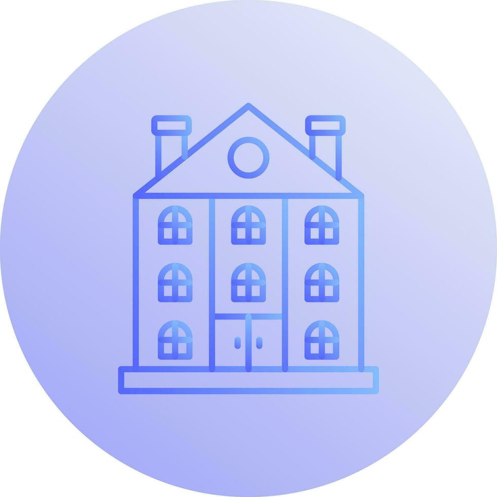 Mansion Vector Icon