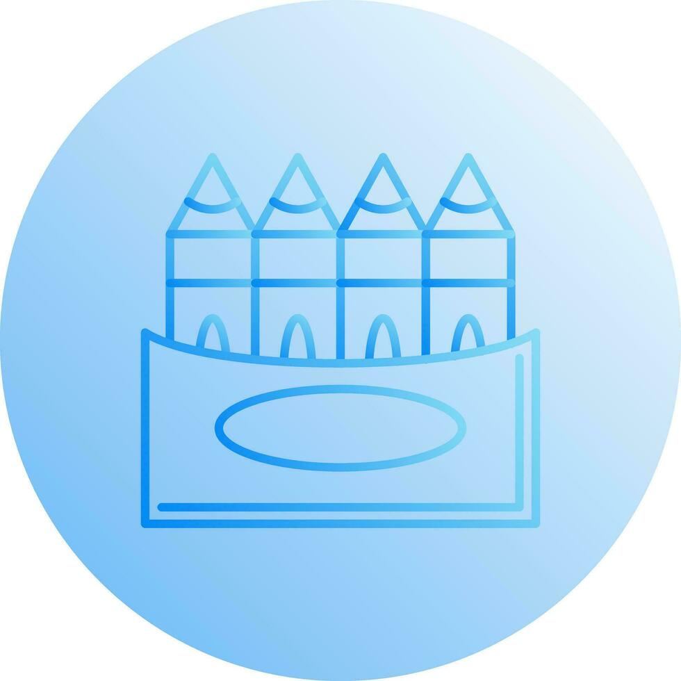 Crayons Vector Icon