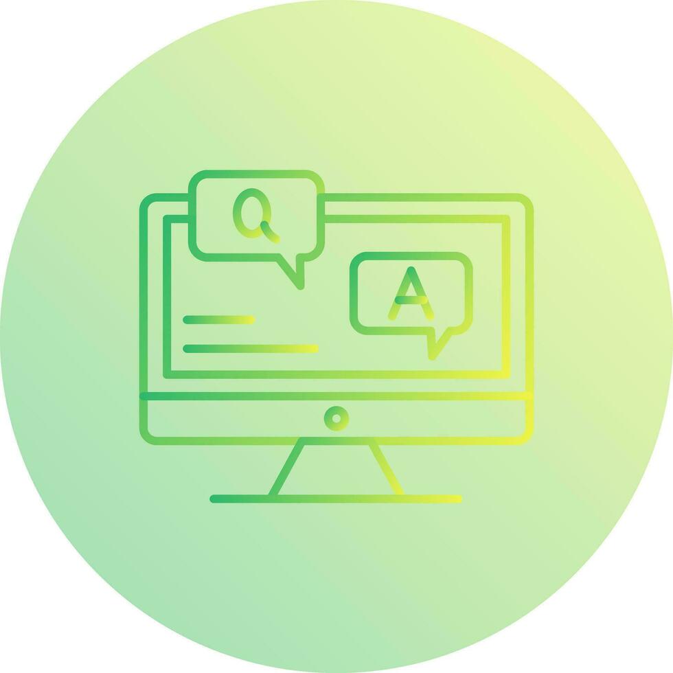 Faq Vector Icon