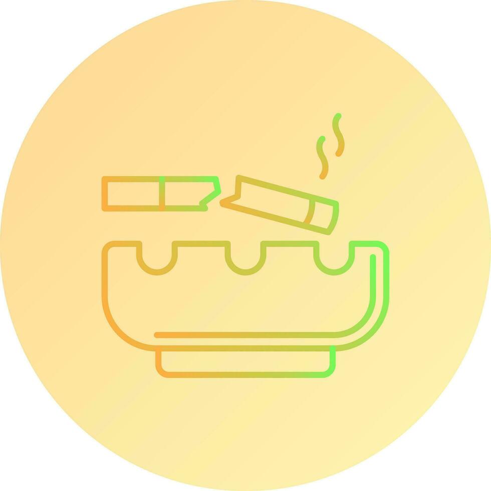 Broken Cigarette Vector Icon