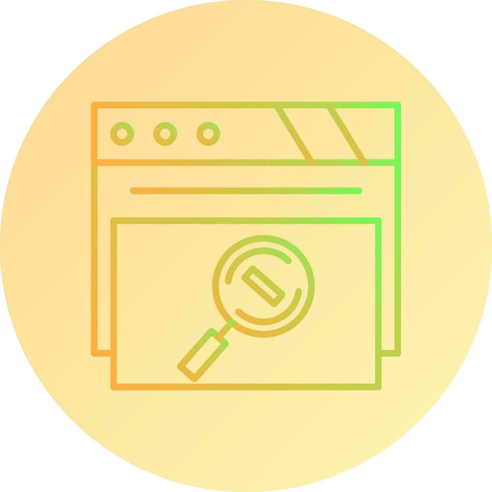Magnifying Glass Vector Icon
