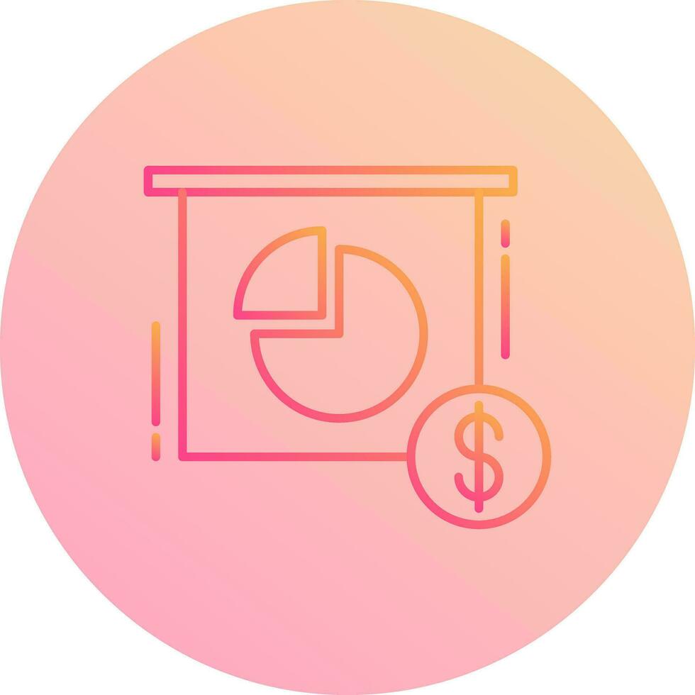 Pie Chart Vector Icon