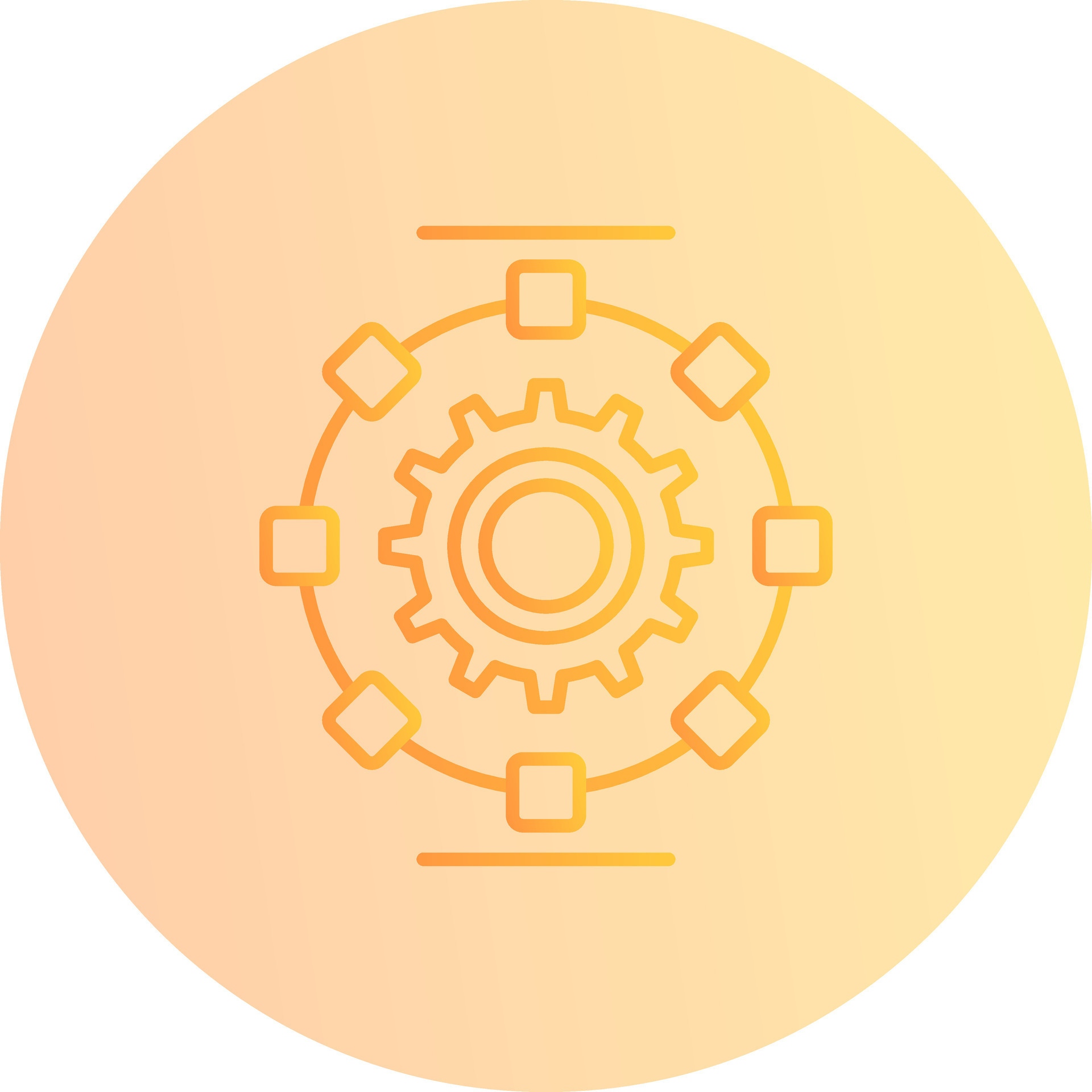 Automated Process Vector Icon 25030888 Vector Art at Vecteezy