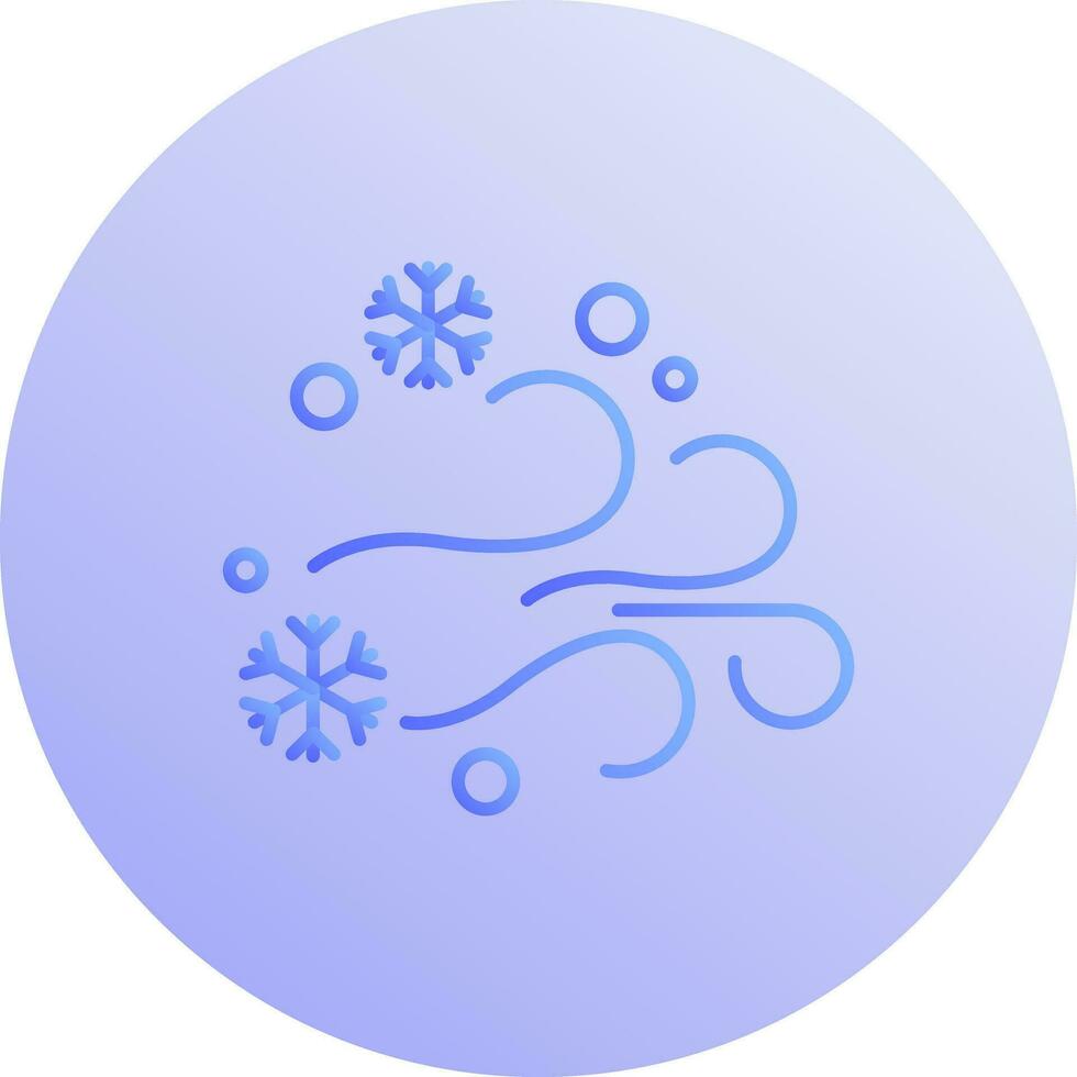 Blizzard Vector Icon