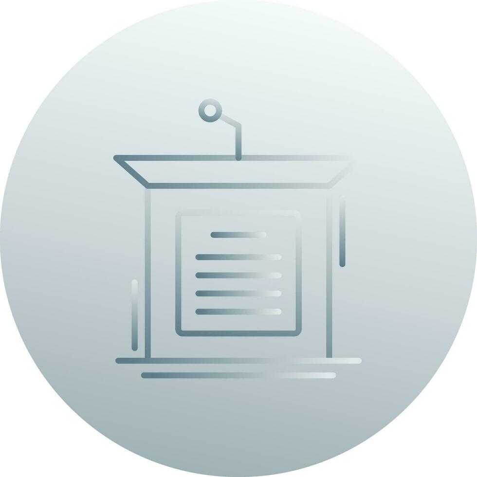 Podium Vector Icon