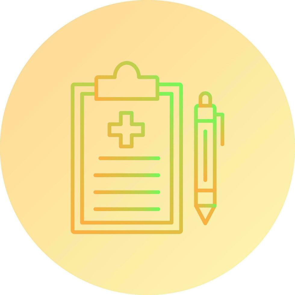 Medical Record Vector Icon