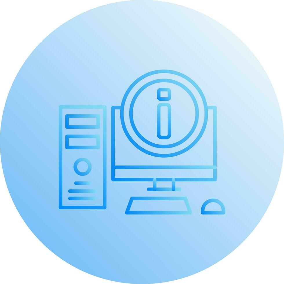 Computer Vector Icon