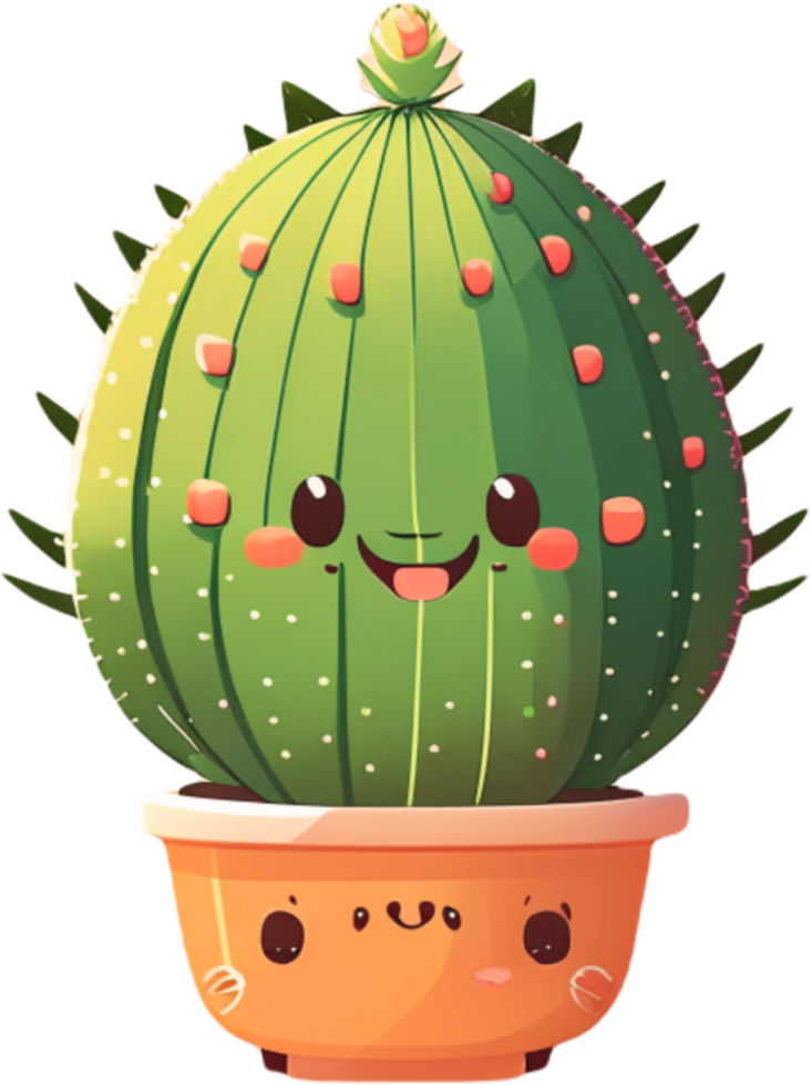 Cactus in a pot. png