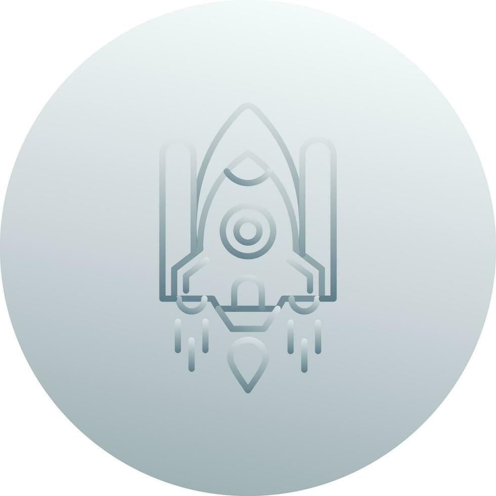 Space Shuttle Vector Icon