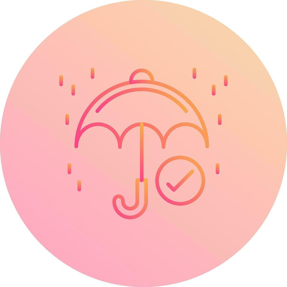 Keep Dry Vector Icon