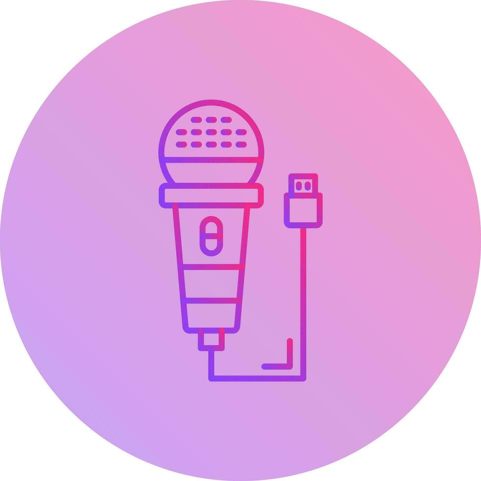 Microphone Vector Icon