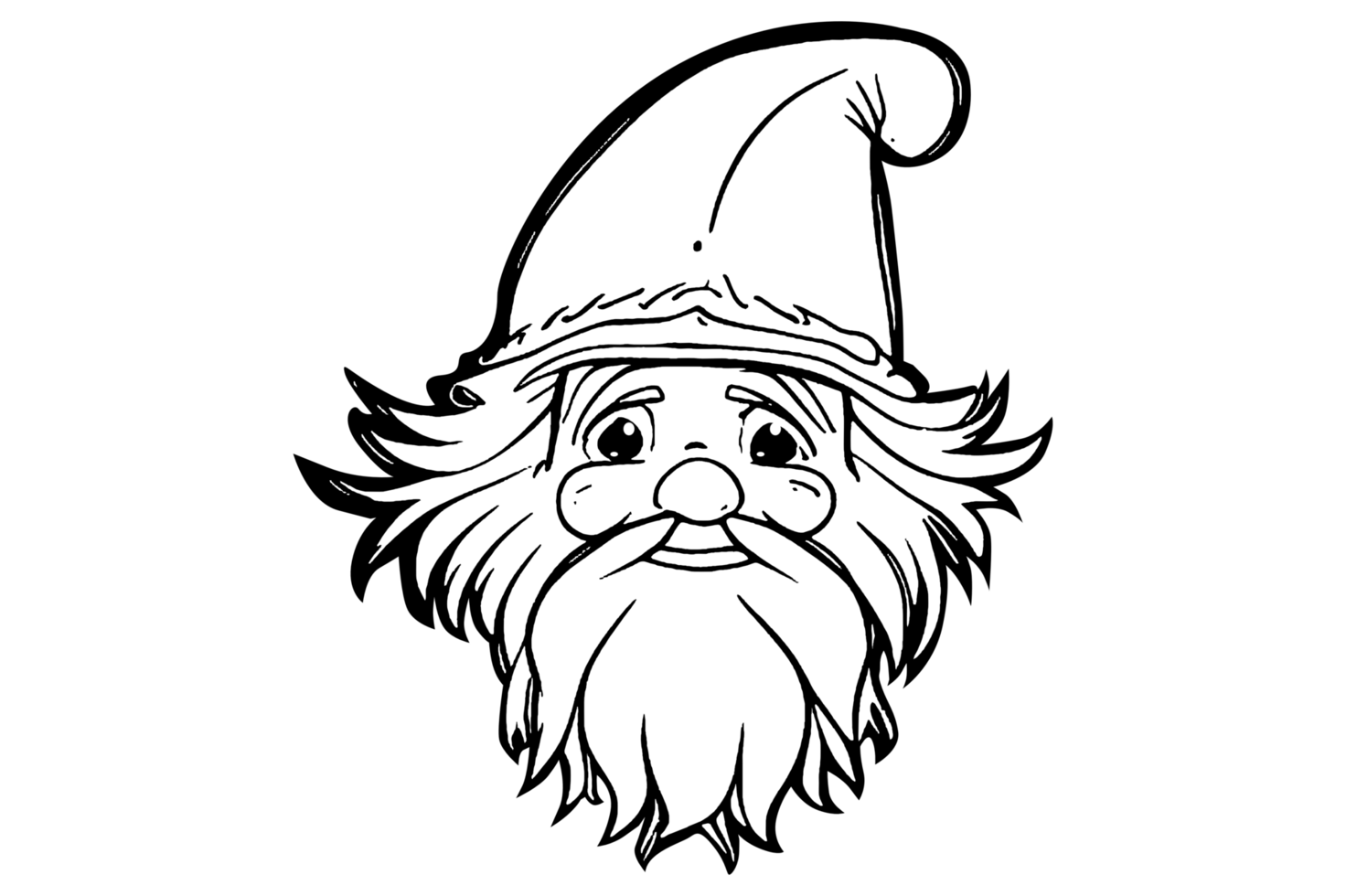 Christmas Art - Gnome Cartoon Character png