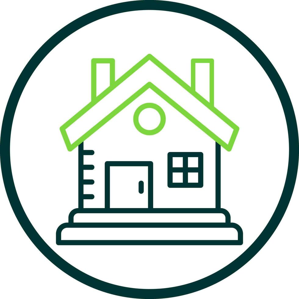 Cabin Vector Icon Design