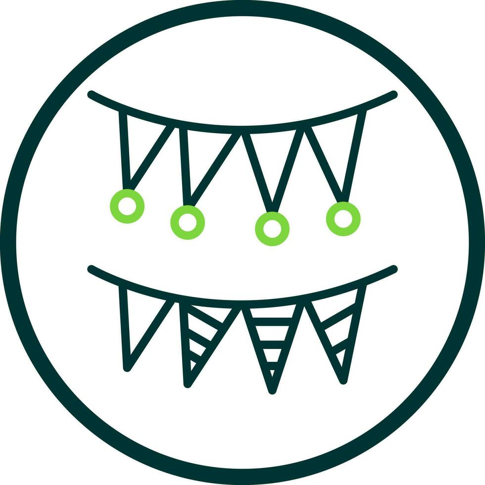 Garlands Vector Icon Design