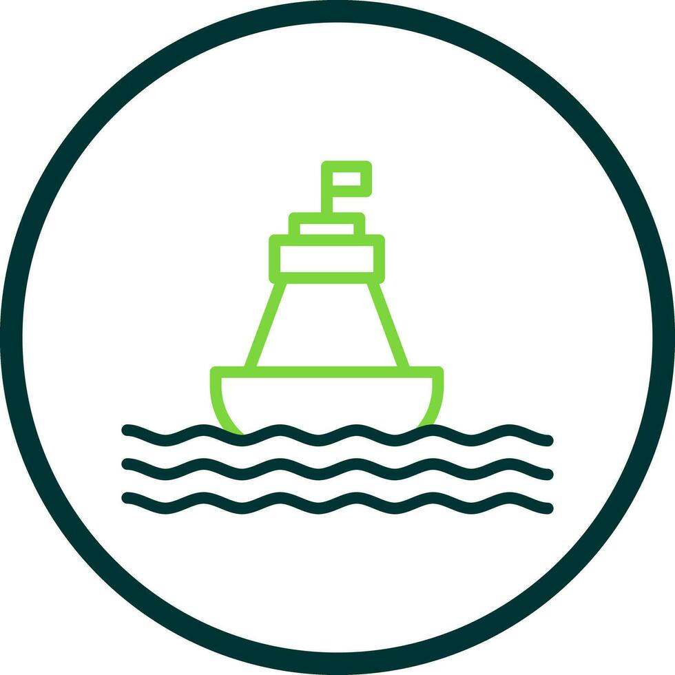 Buoy Vector Icon Design