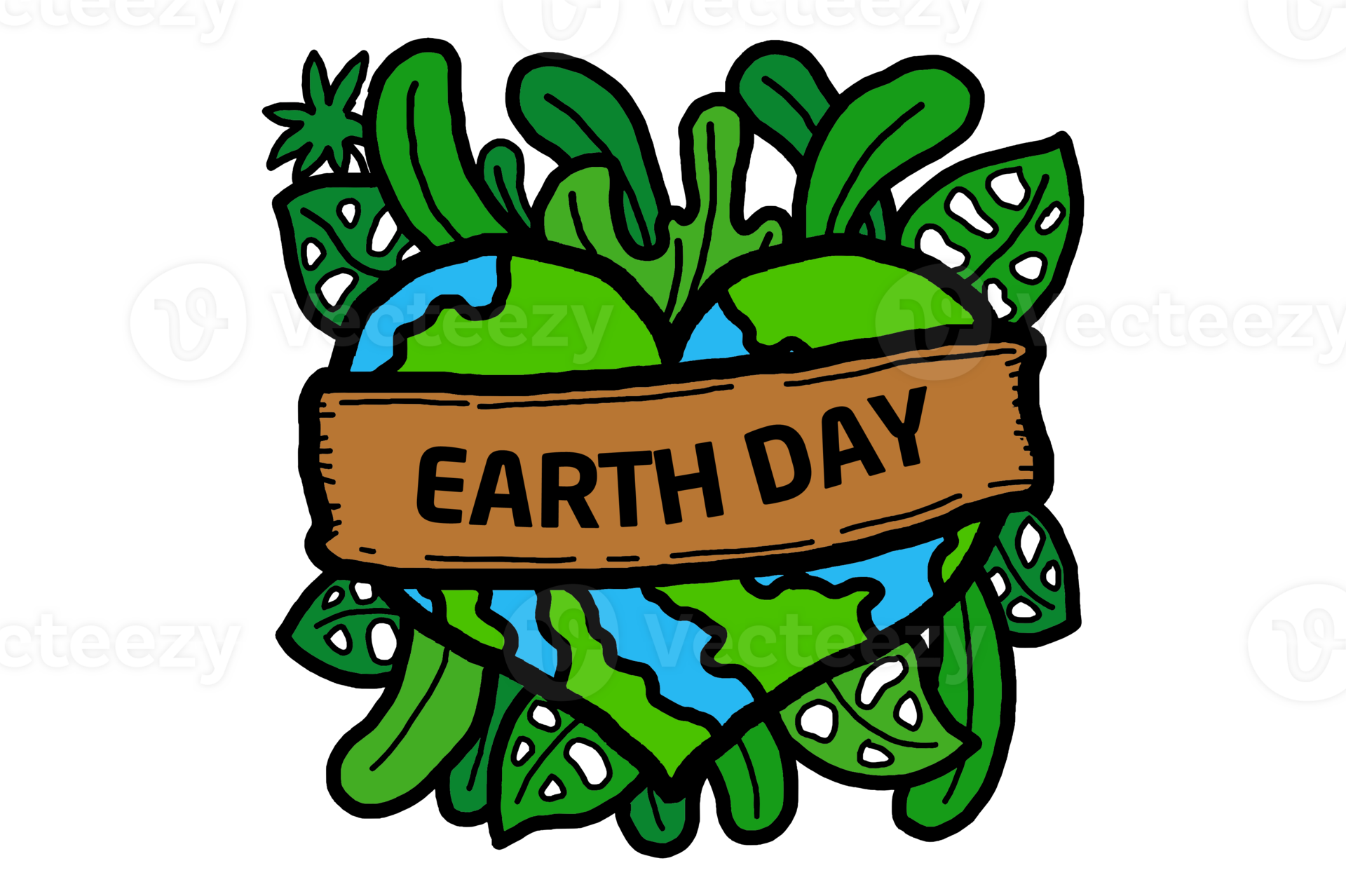Love Earth Day Illustration 25033126 PNG