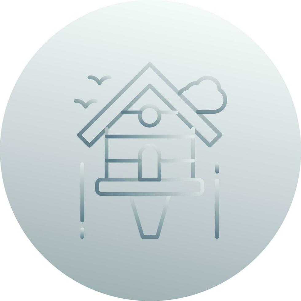 Birdhouse Vector Icon